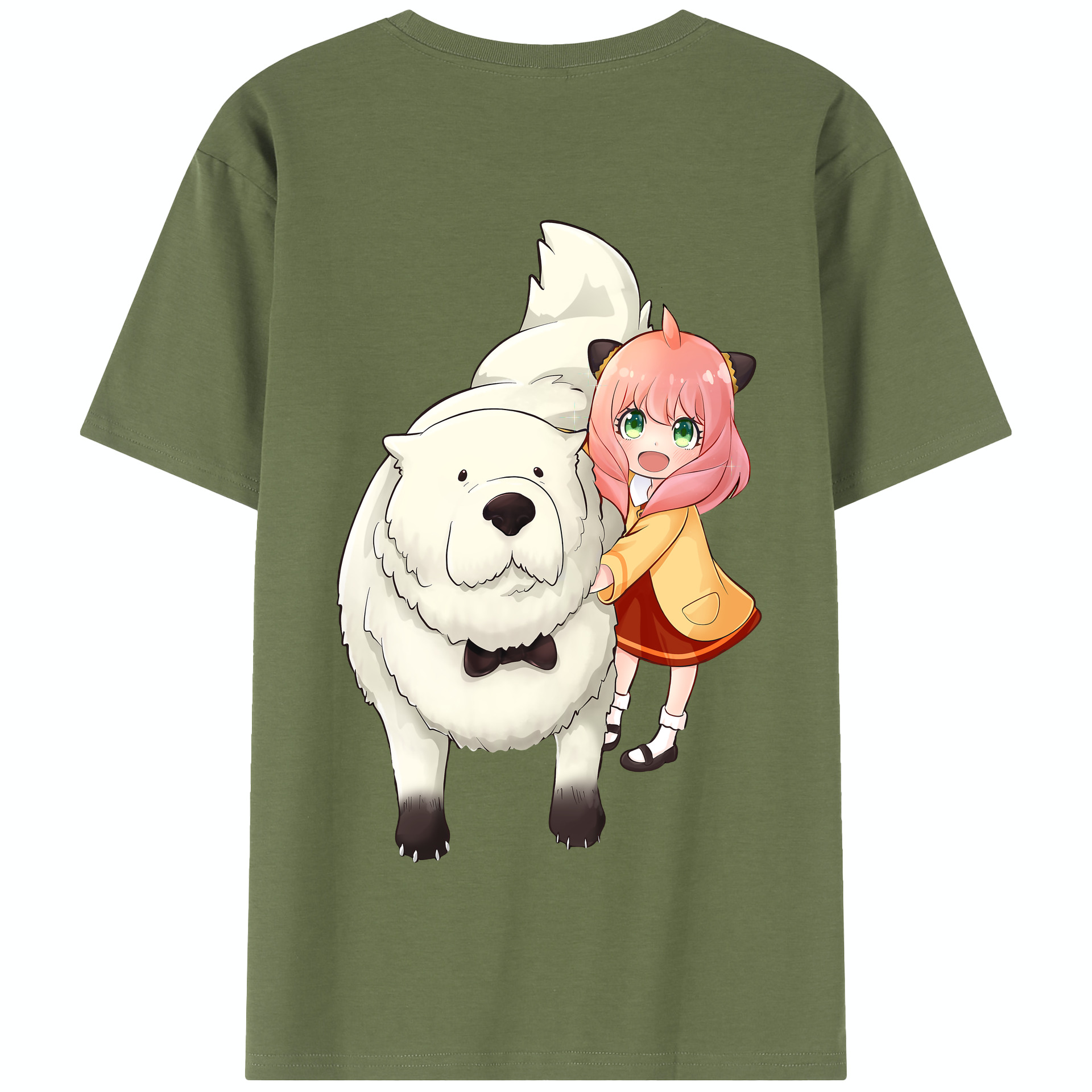 （画像用） SPY×FAMILY间谍家家酒 綿100％半袖Tシャツ（背面プリント）